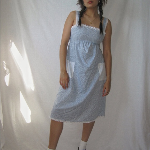 Floral ragdoll cotton dress - Picture 2 of 9